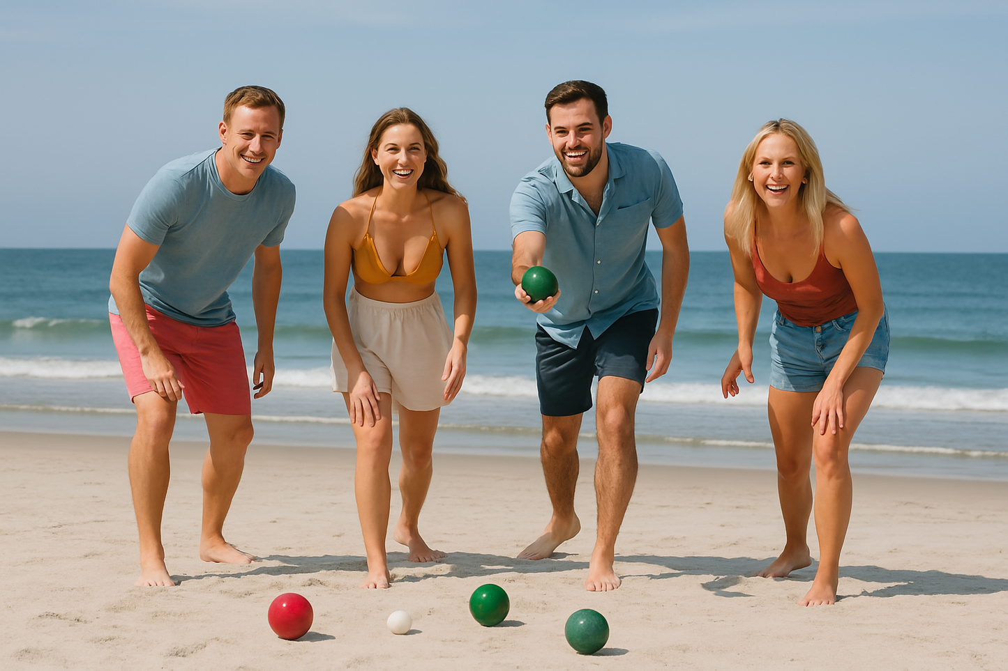 Beach Bocce Ball Set